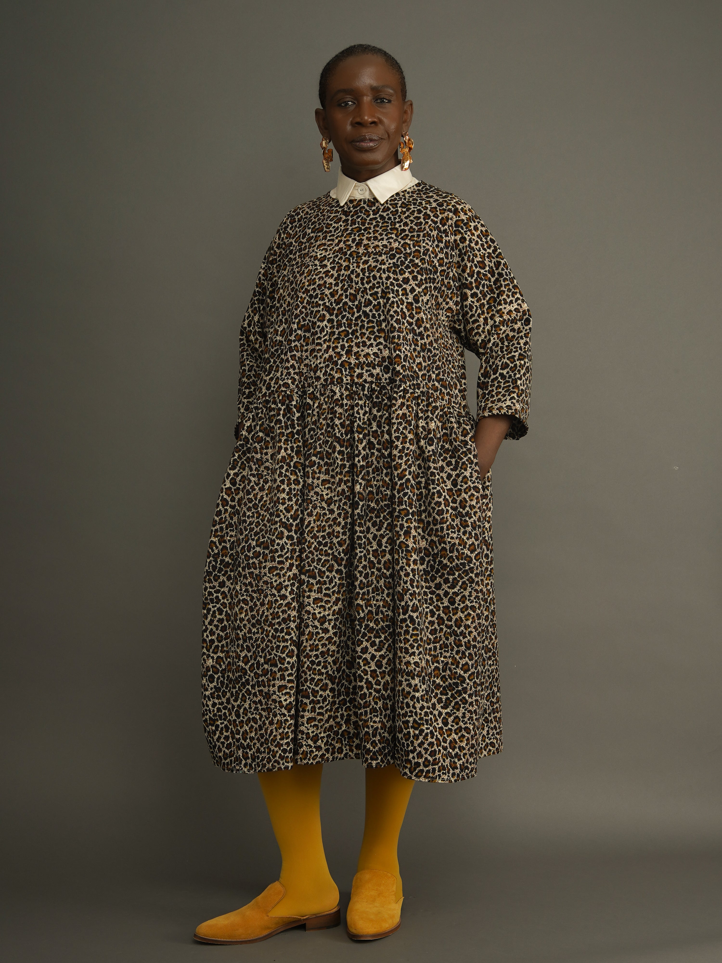 M*y様 house on the hill Corduroy Dress Ch Brown Cosima Nap Dress by Hill House Home | Rent the Runway