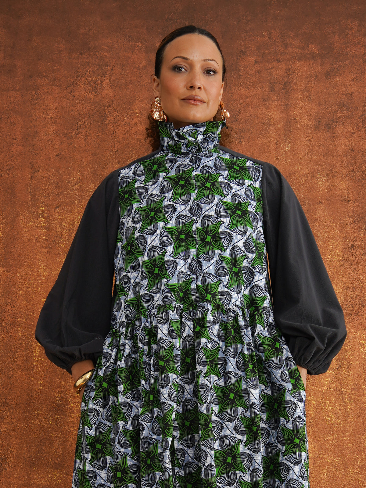Tokunbo Mix Dress, side view
