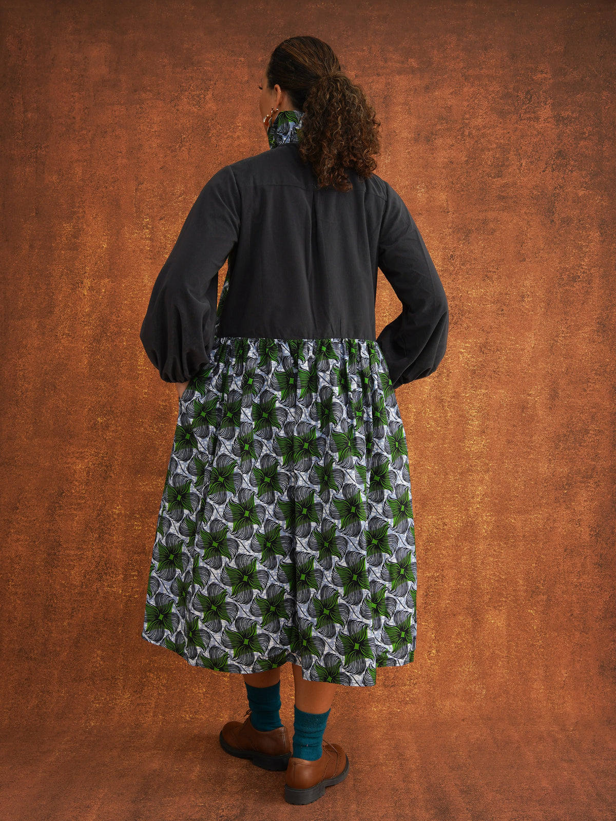 Tokunbo Mix Dress, detail shot