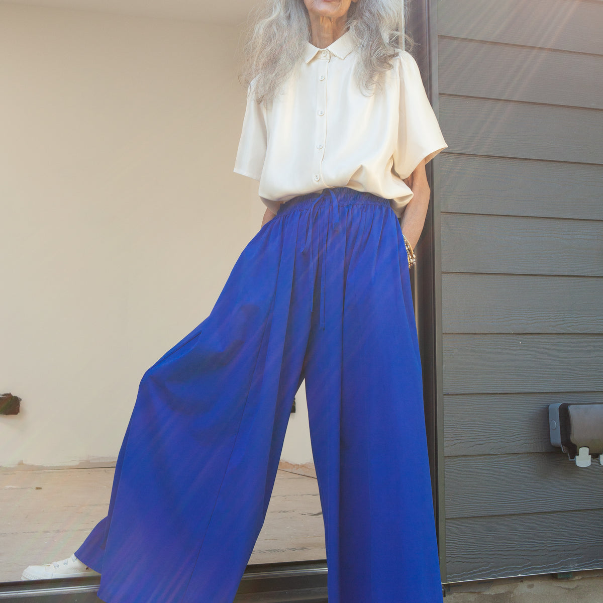 Charlie Blue Palazzo Pants Kemi Telford