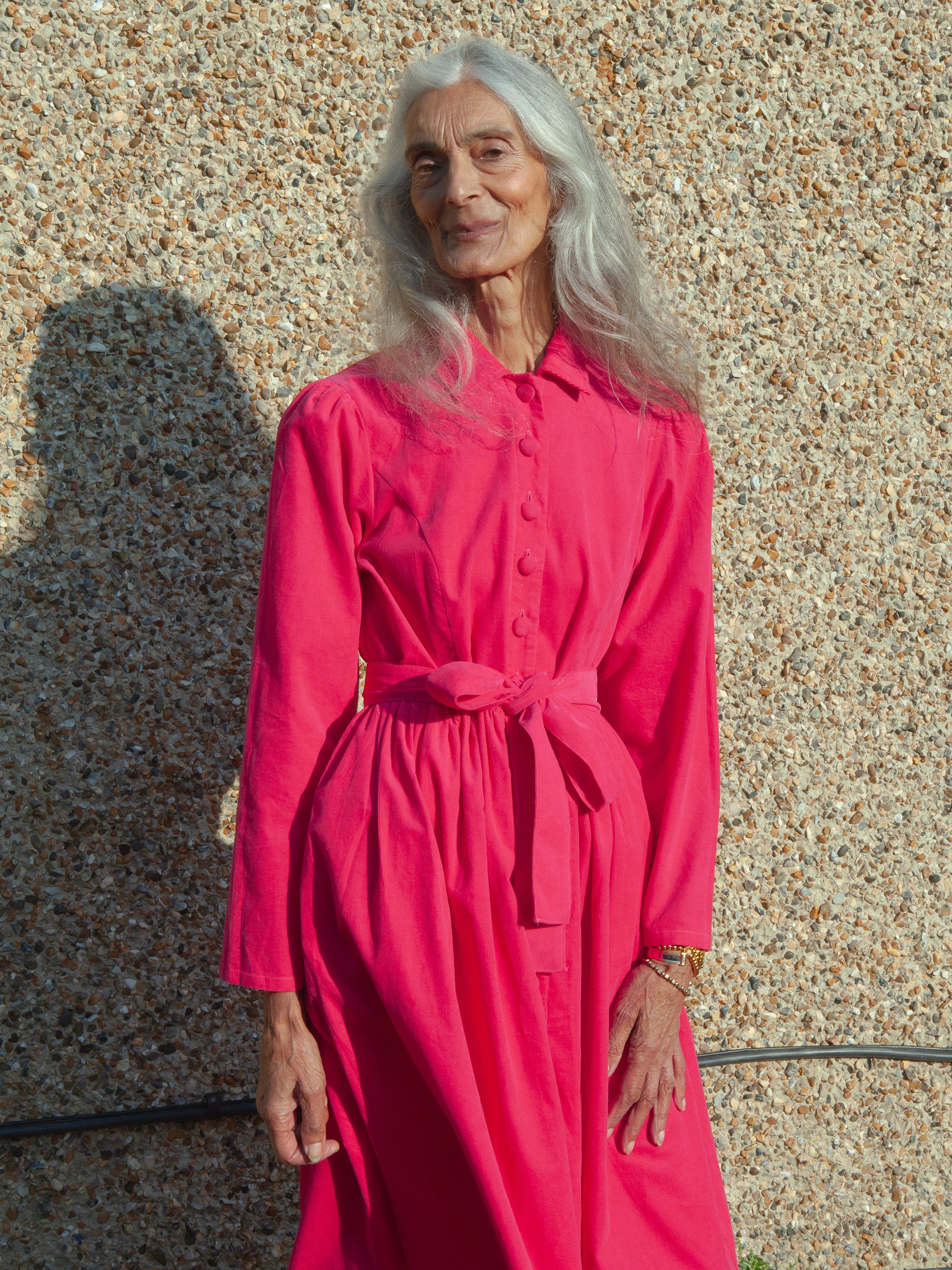 Ayodele Pink Drawstring Dress – Kemi Telford