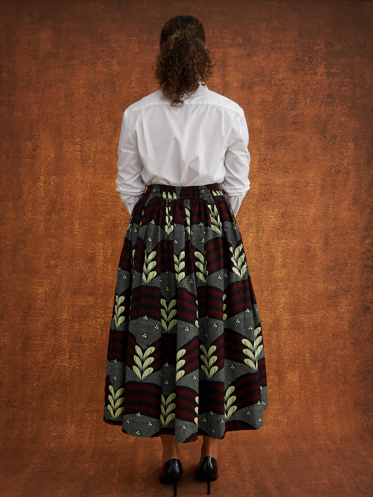 Oba Skirt in Dutch Wax Cotton