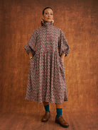 Tokunbo Pink Cord Dress, front view