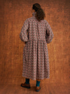 Tokunbo Pink Cord Dress, styled shot