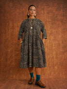 Folashade Corduroy Free Dress, worn by Charli, front view