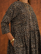 Folashade Corduroy Free Dress, worn by Charli, detail shot