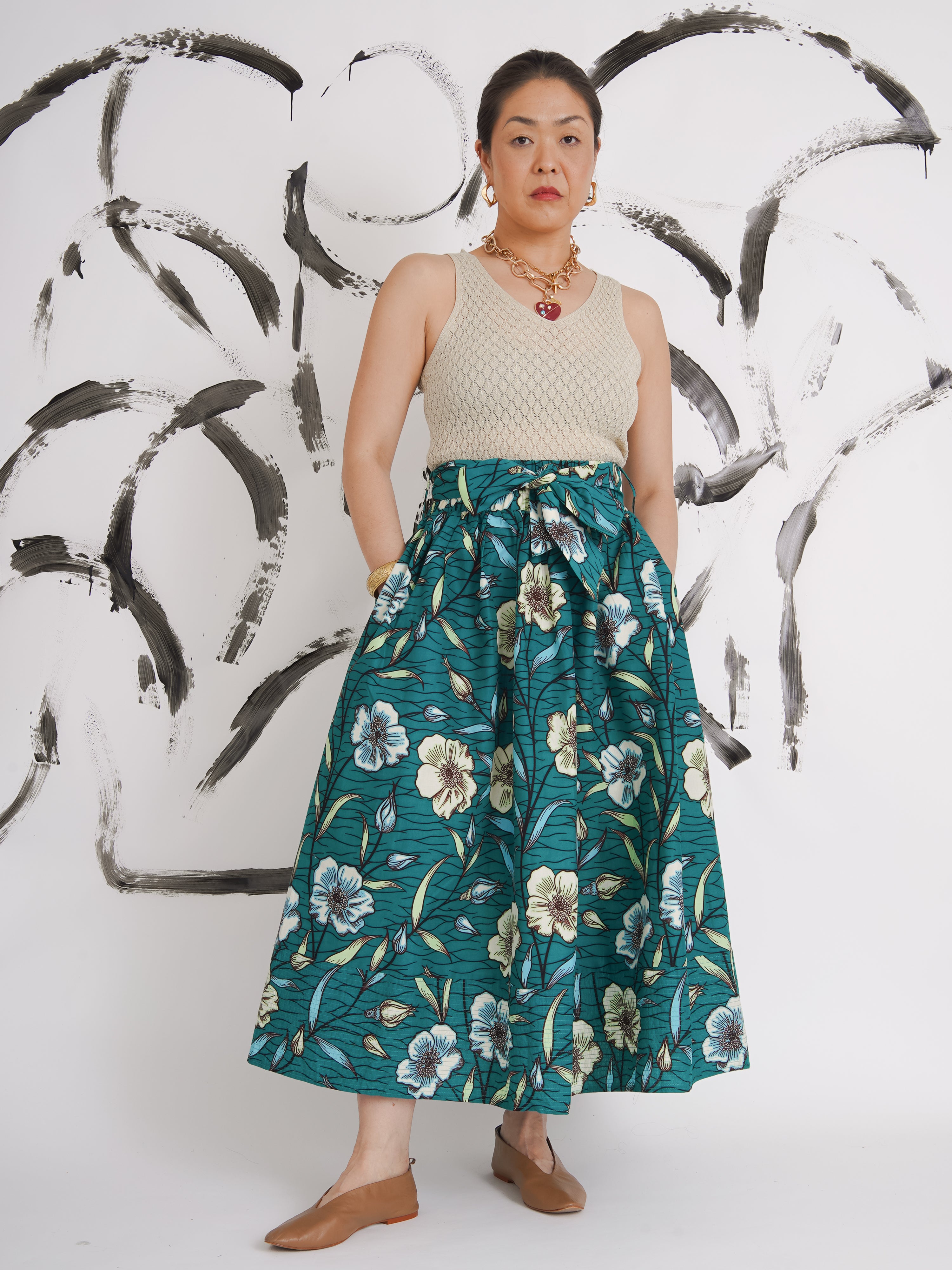 Naija Gathered Skirt Kemi Telford