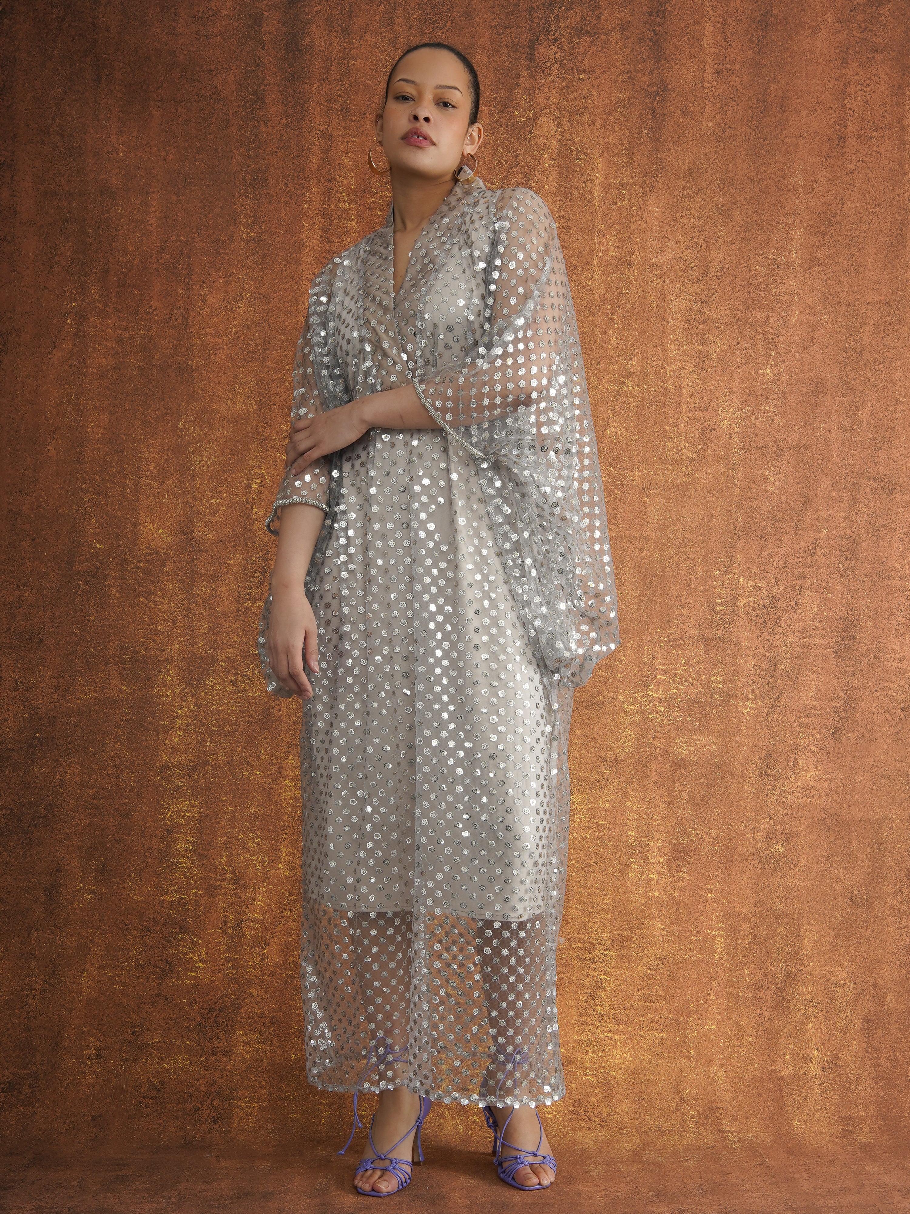 Champagne Kaftan – Evening Dress