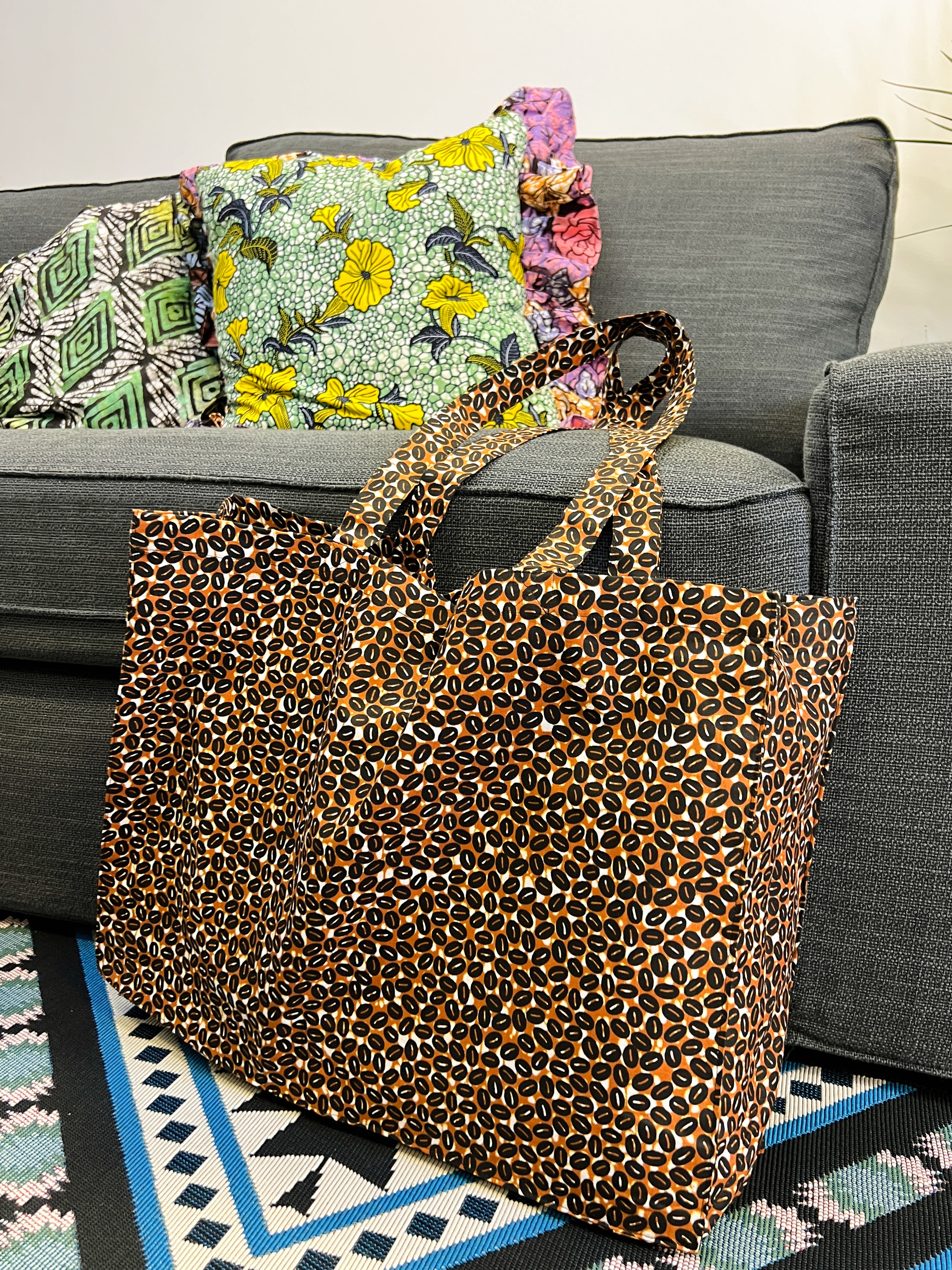 Leopard Print Tote Bag