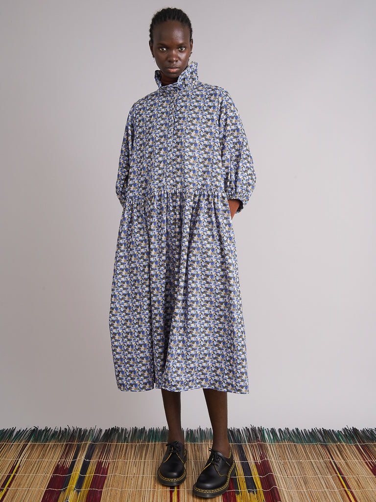 Tokunbo Blue Cord Dress – Kemi Telford